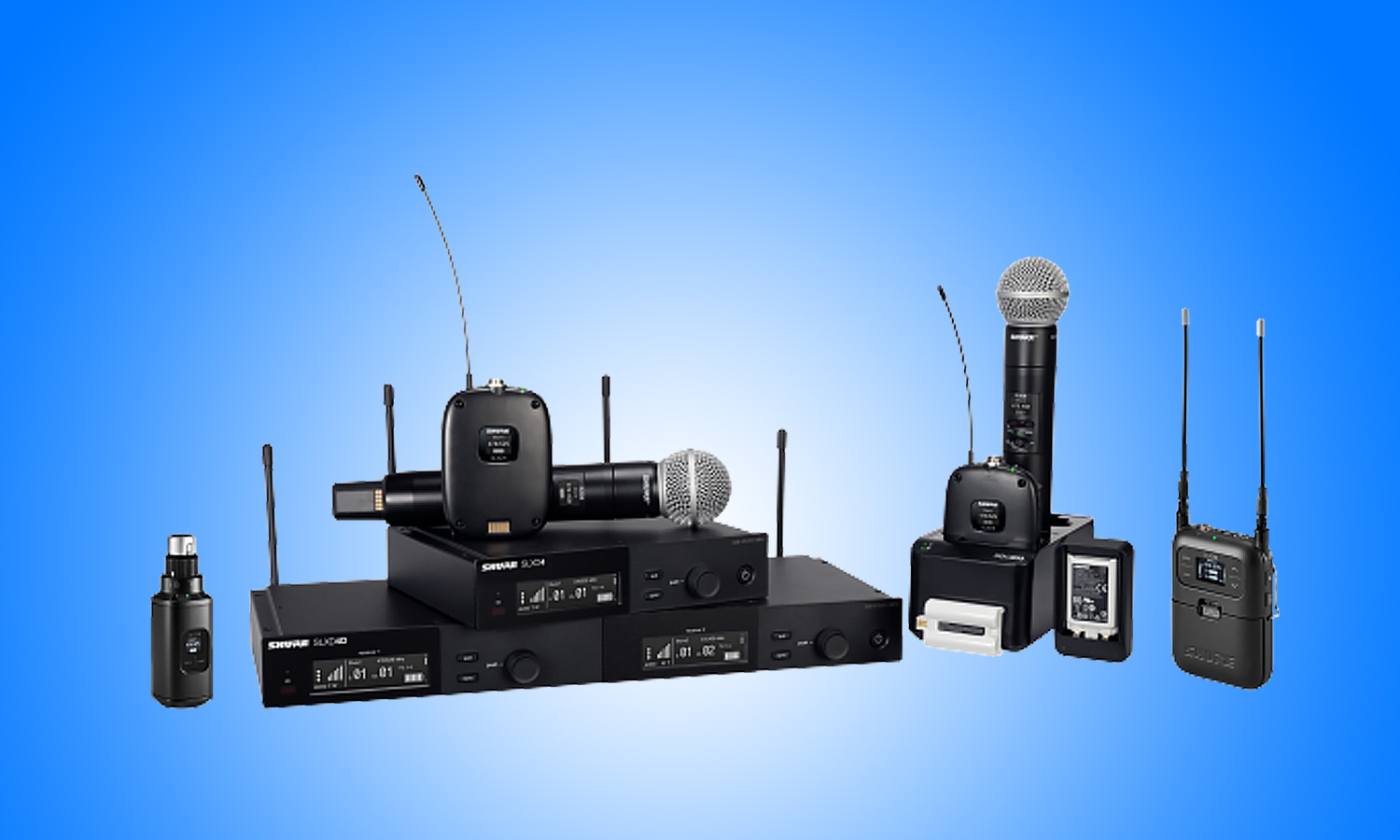 Shure SLXD Dante-enabled systems Rentals - JRW AVL